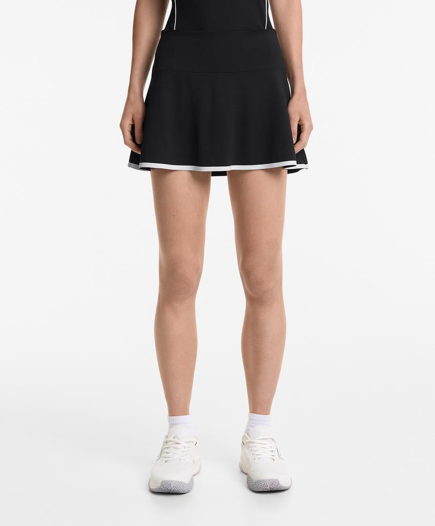 Юбка с кантом