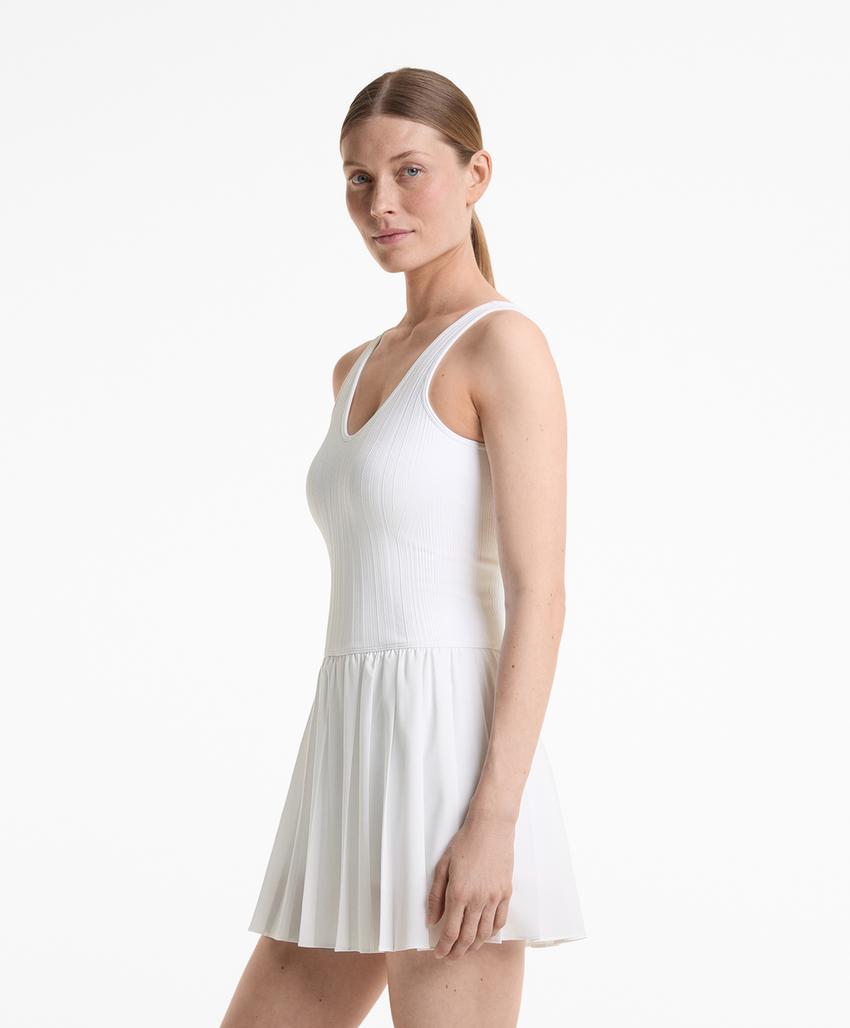 Мини-платье с защипами