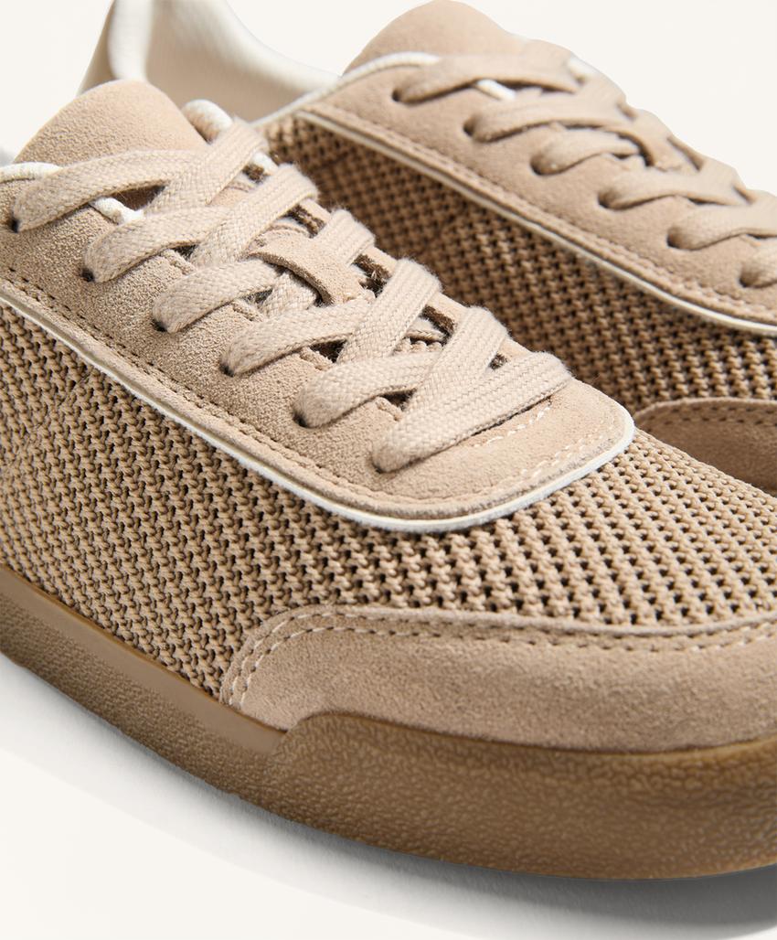 Кроссовки из сетки