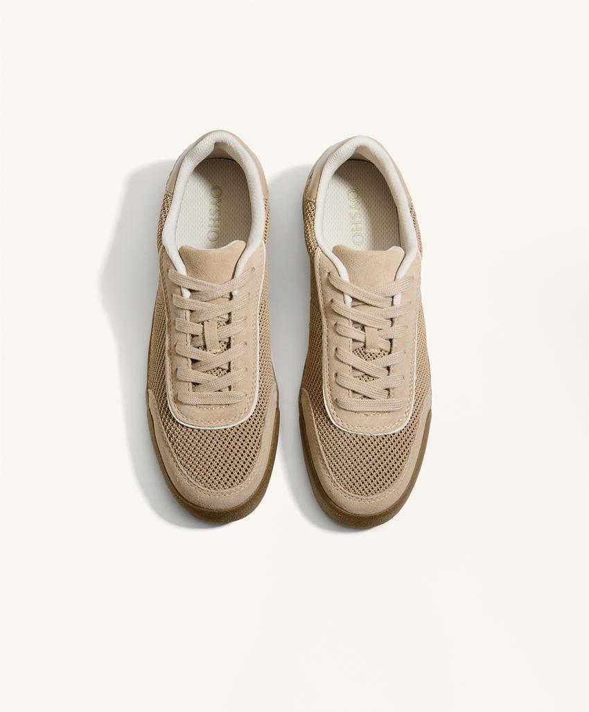 Кроссовки из сетки