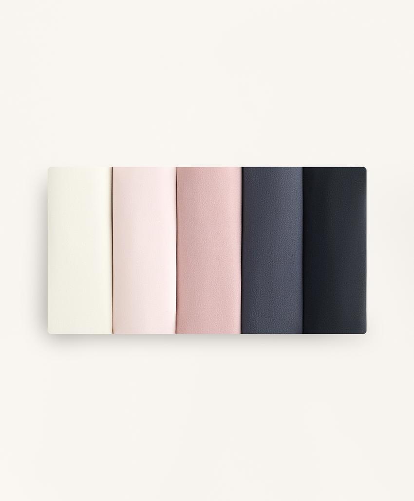 Бразильские трусики из полиамидного микроволокна с высокоточной резкой (5 штук)