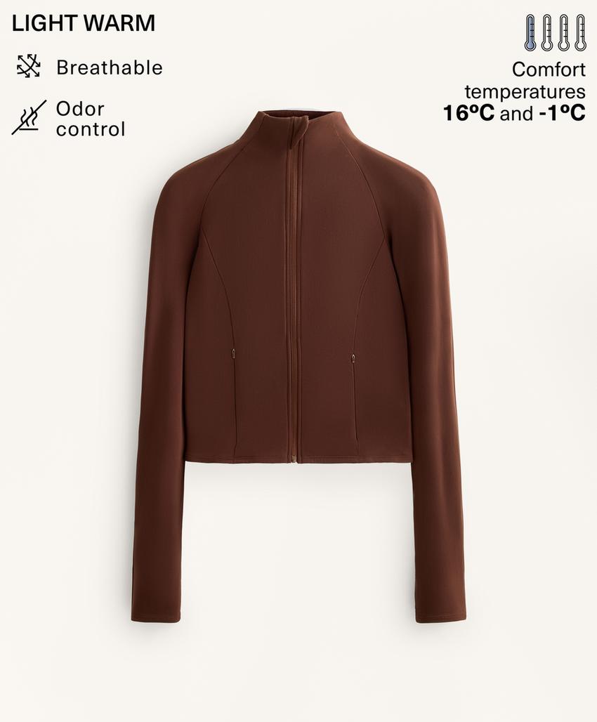 Легкая теплая техническая куртка