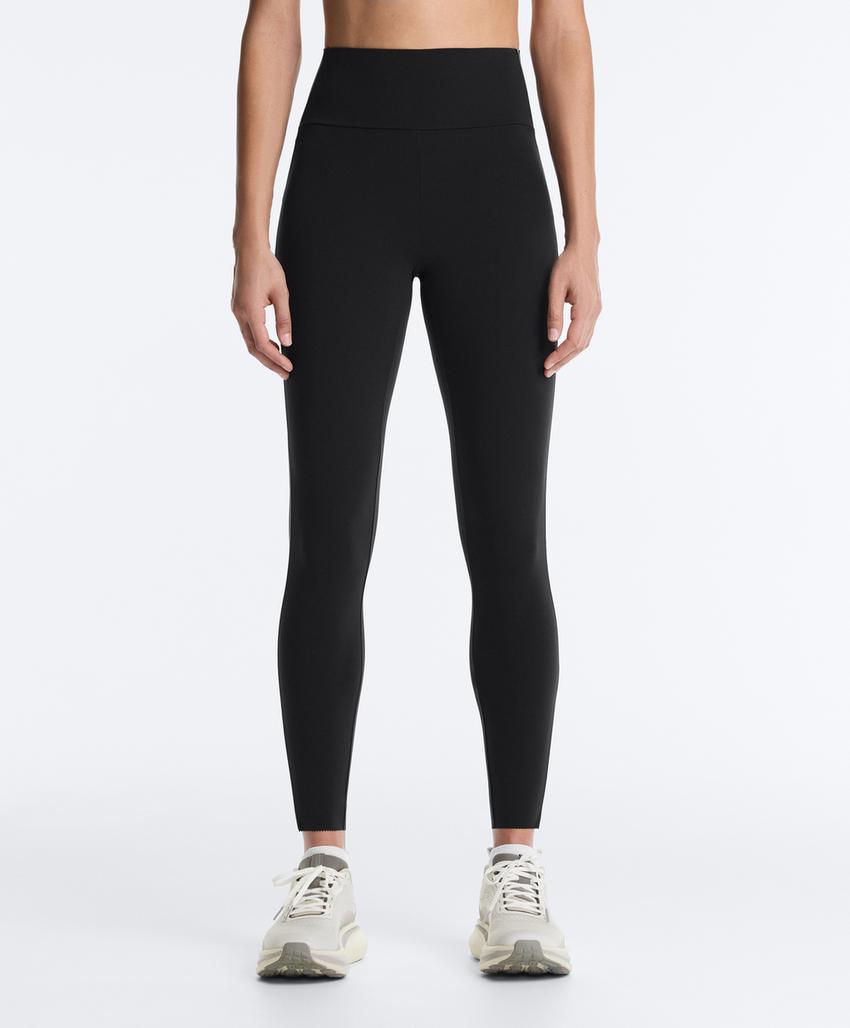 Отражающие леггинсы с высокой талией и утягивающим эффектом до щиколотки