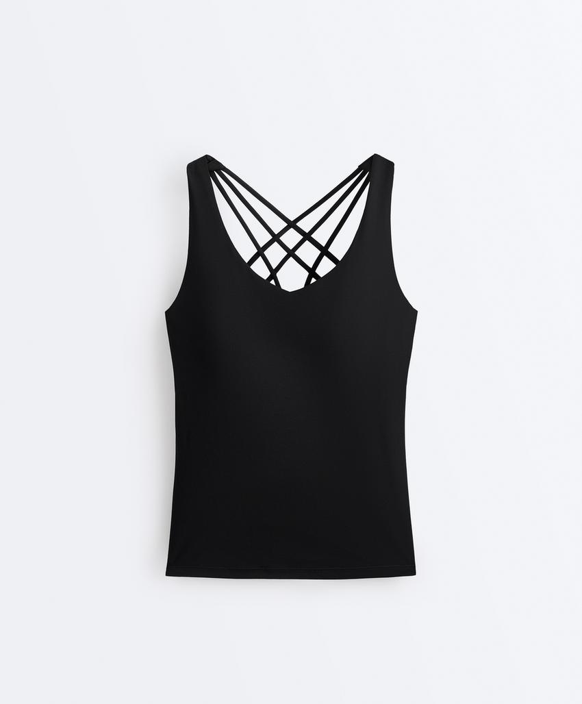 Топ comfortlux с длинным корсетом и множеством бретелек