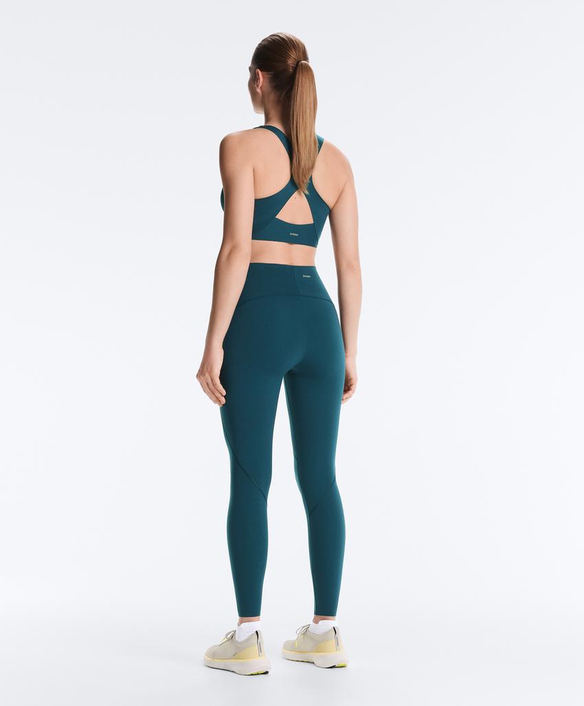 Компрессионные леггинсы с высокой посадкой до щиколотки