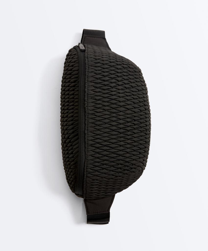 Стеганая поясная сумка