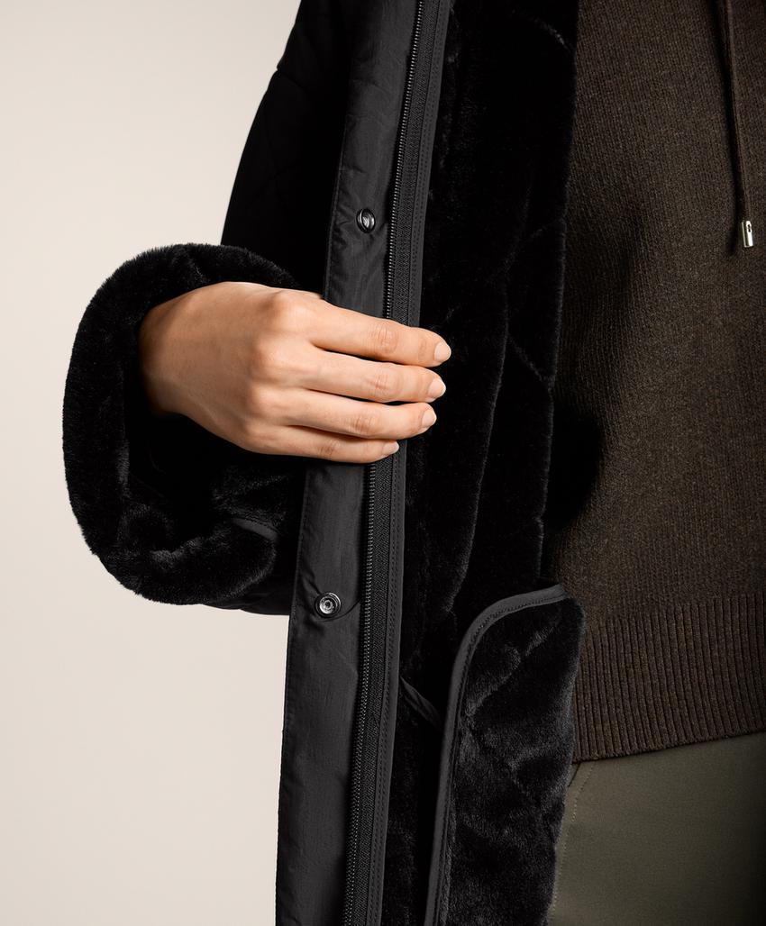 Утепленный пуховик с водоотталкивающим покрытием fellex® aerogel