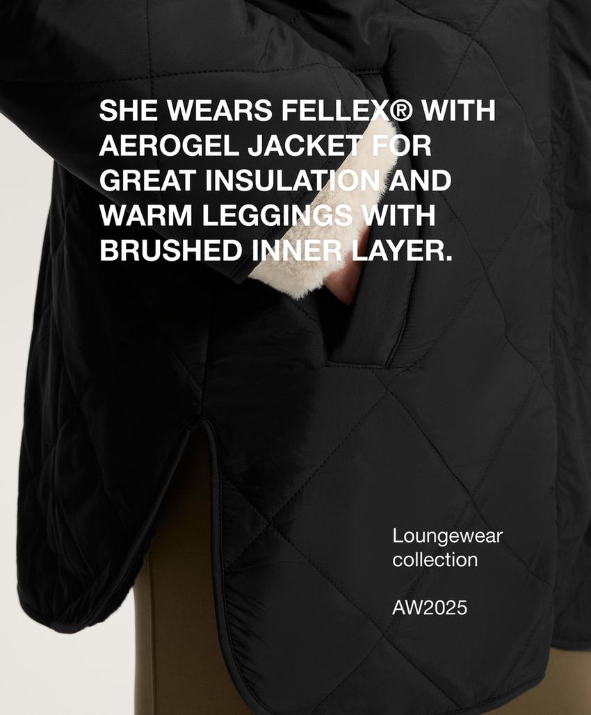 Утепленный пуховик с водоотталкивающим покрытием fellex® aerogel