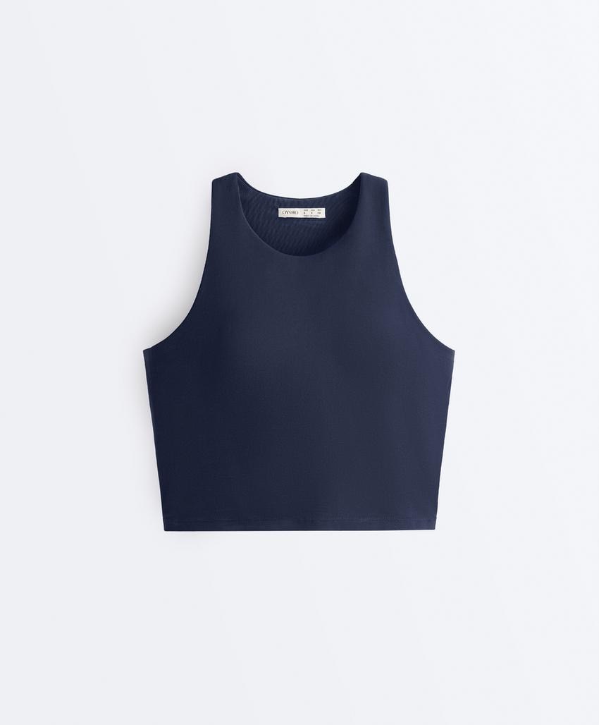 Компрессионный топ без рукавов