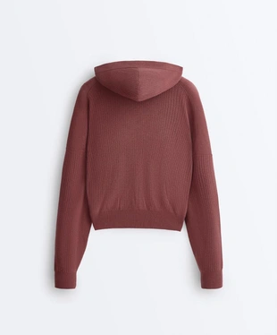 Вязаная куртка RIB с капюшоном- Заказать в России