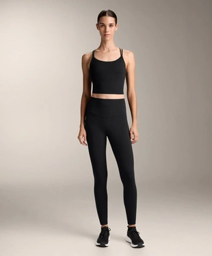 BLACK | 1210/226/800 - OYSHO Легинсы длиной до щиколотки COMFORTLUX с очень высокой посадкой