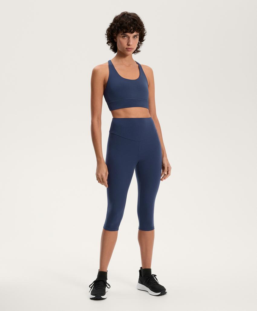 Леггинсы до колена с высокой посадкой comfortlux 40 см