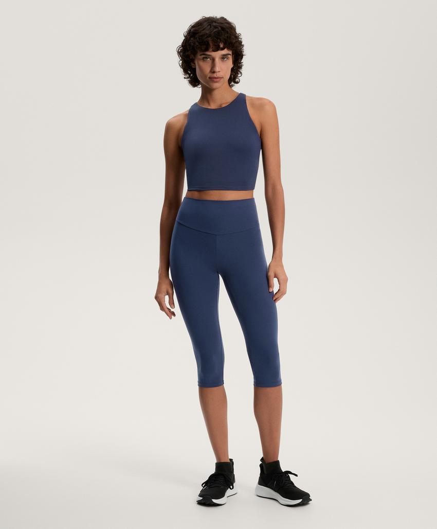 Леггинсы до колена с высокой посадкой comfortlux 40 см