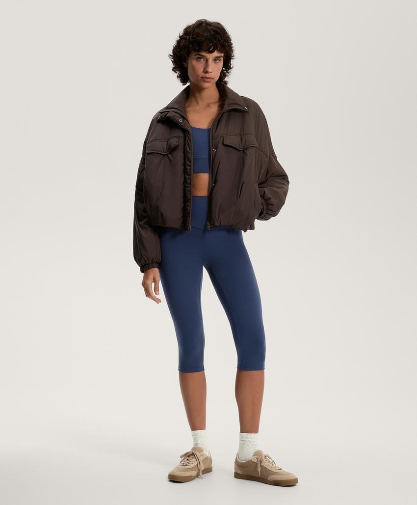 Леггинсы до колена с высокой посадкой comfortlux 40 см