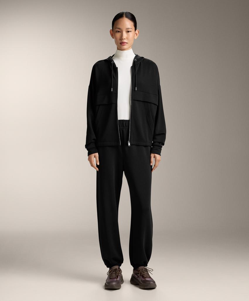 Толстовка на молнии из мягкого модала