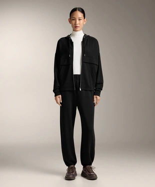 Толстовка на молнии из мягкого модала- Заказать в России