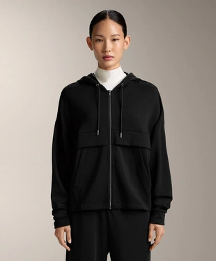 Толстовка на молнии из мягкого модала- Заказать в России