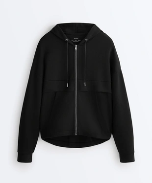 Толстовка на молнии из мягкого модала- Заказать в России