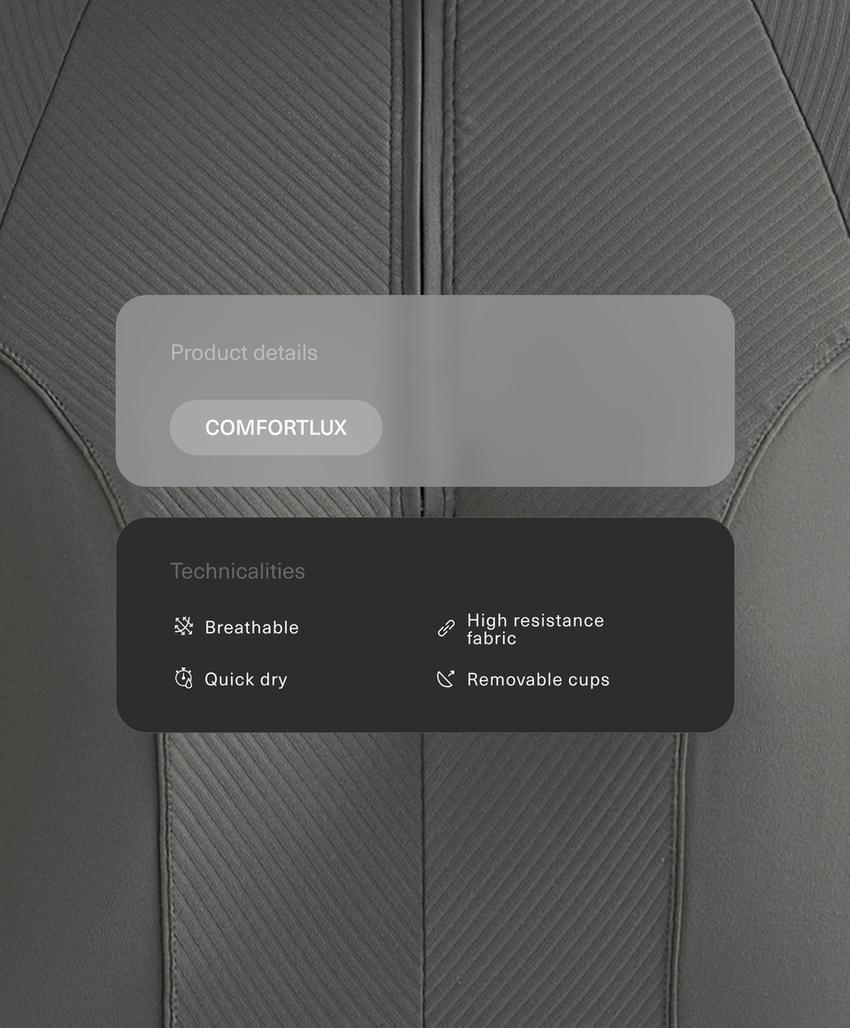 Футболка с длинным рукавом и ребристыми вставками comfortlux