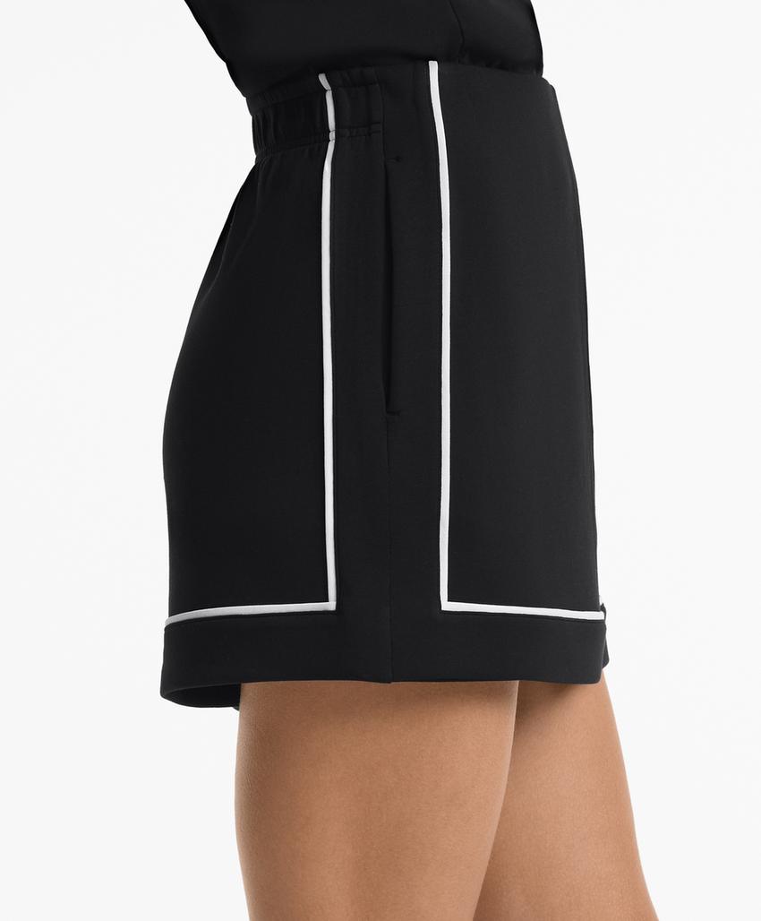 Юбка-брюки из мягкого модала с обшивкой