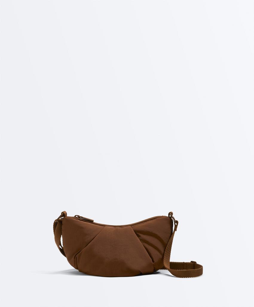 Стеганая мини-сумка через плечо