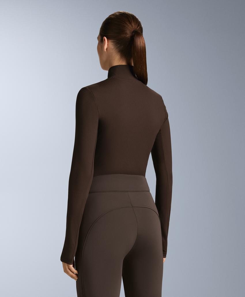 Thermal base layer rib T-shirt