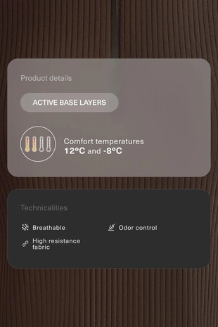 THERMAL BASE LAYER RIB T-SHIRT- Заказать в России