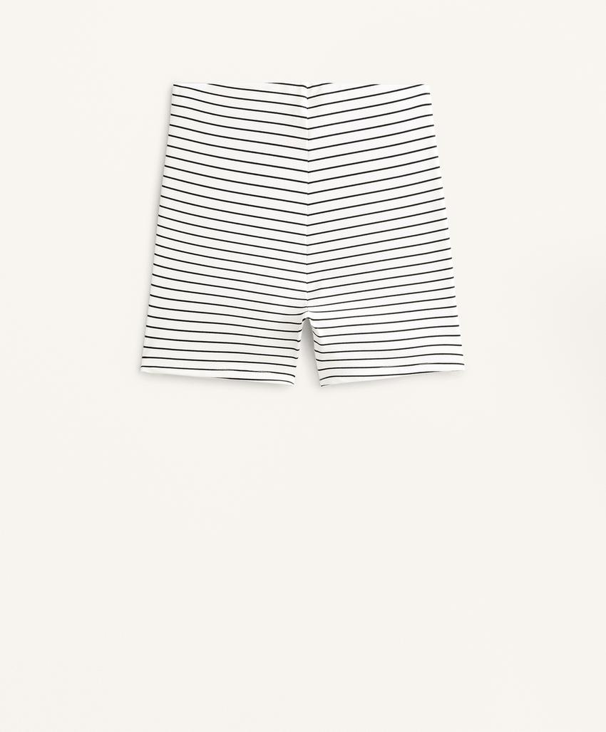Шорты oysho high-rise evermove в полоску (8 см)