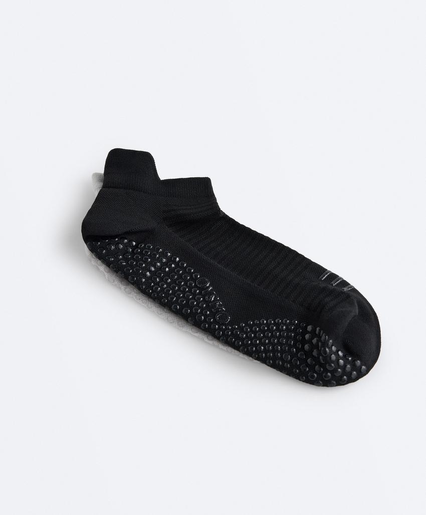 Носки-кеды для йоги и пилатеса из смесового полиамида, 2 пары