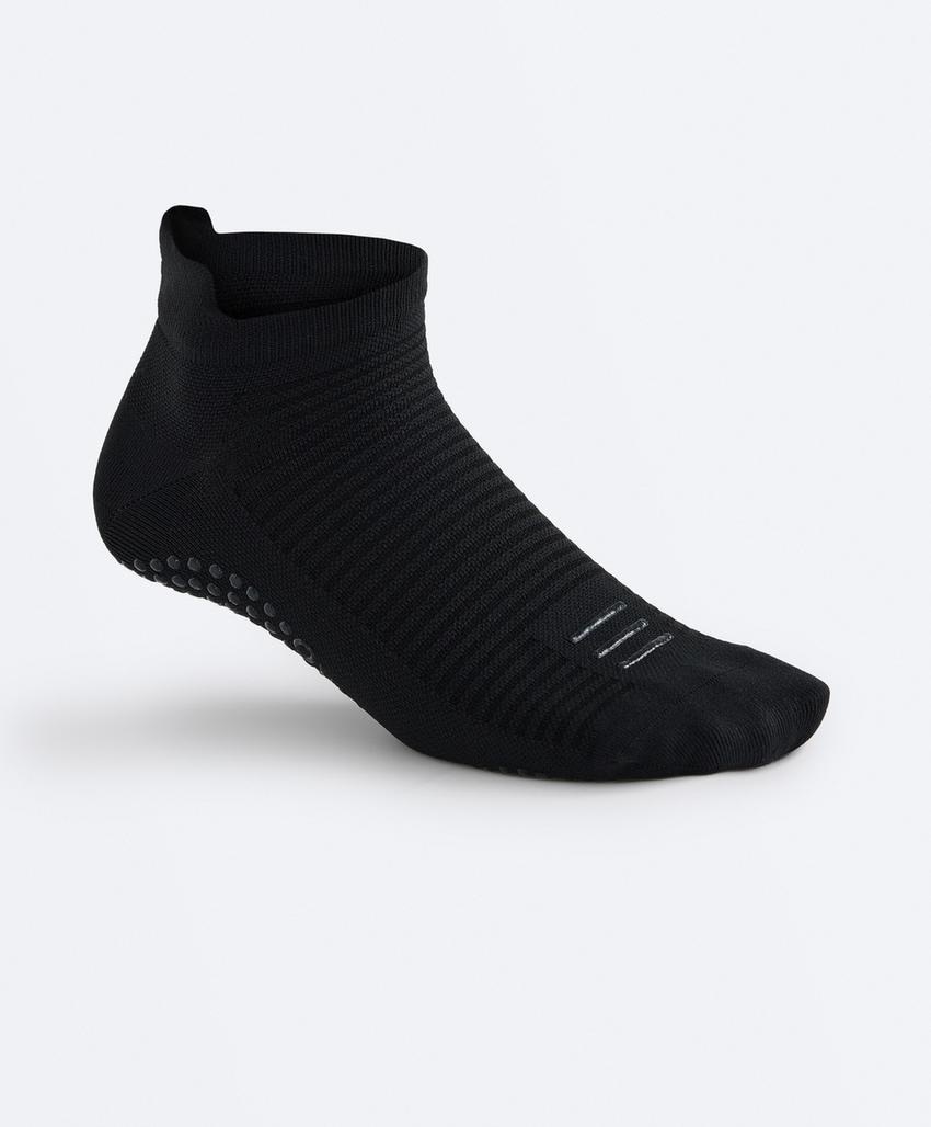 Носки-кеды для йоги и пилатеса из смесового полиамида, 2 пары