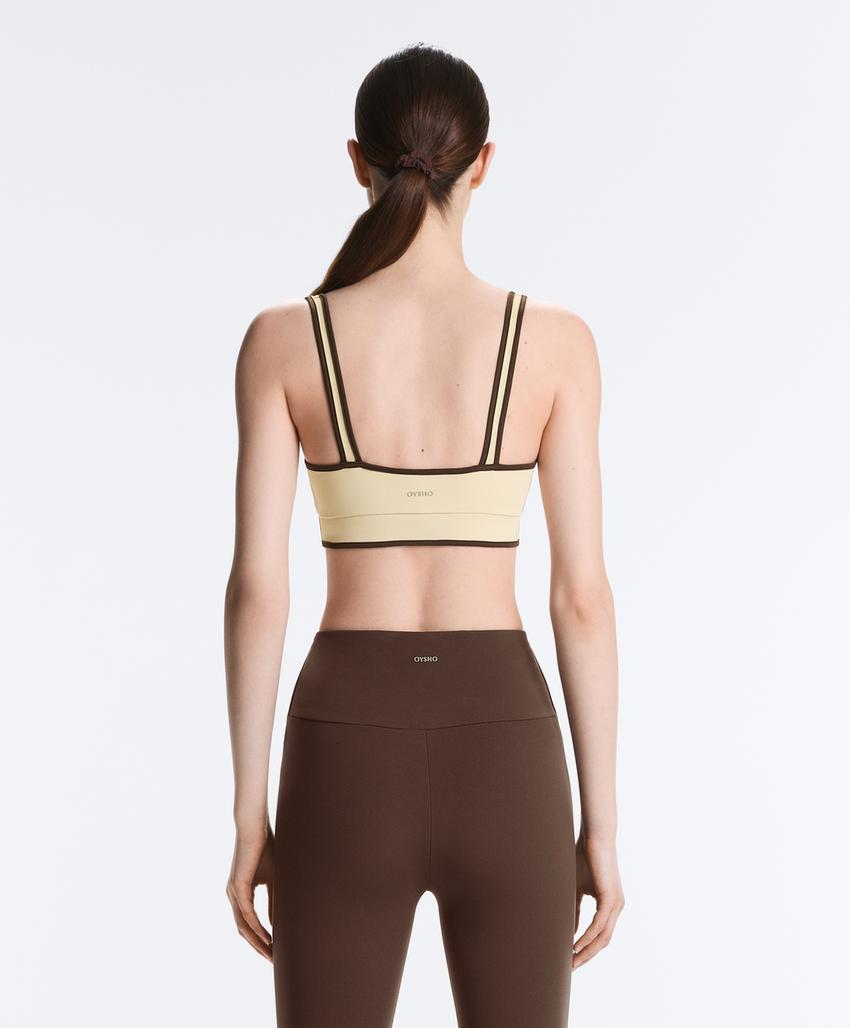 Топ comfortlux с контрастным принтом