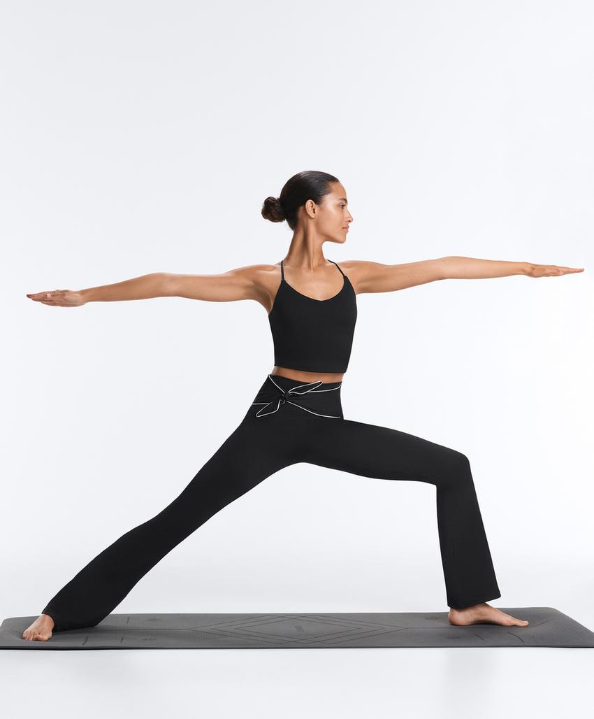 Брюки Flare Comfortlux High rise с завязками