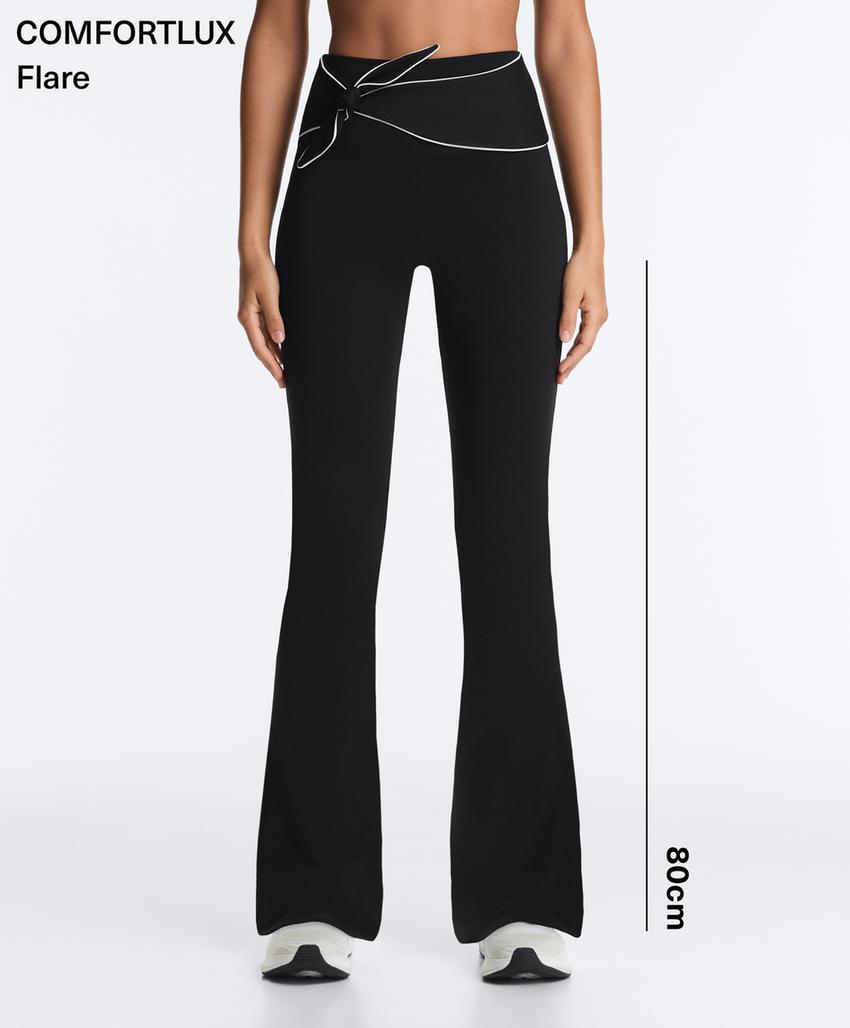 Брюки Flare Comfortlux High rise с завязками