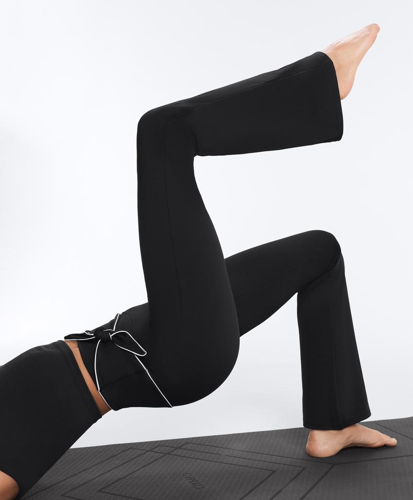 Брюки Flare Comfortlux High rise с завязками