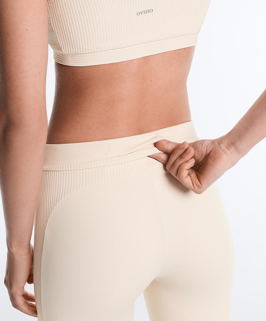 Легинсы Comfortlux в рубчик до щиколотки с высокой посадкой, 65 см