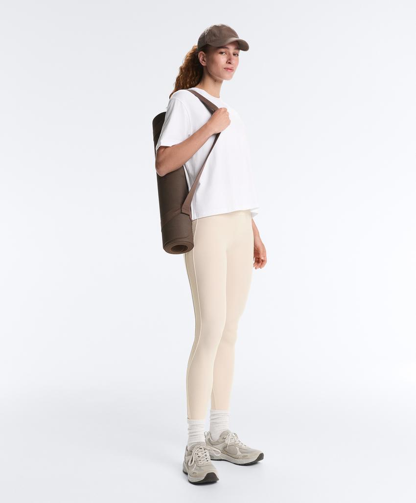 Легинсы Comfortlux в рубчик до щиколотки с высокой посадкой, 65 см