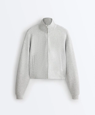 Куртка пике меланж- Заказать в России