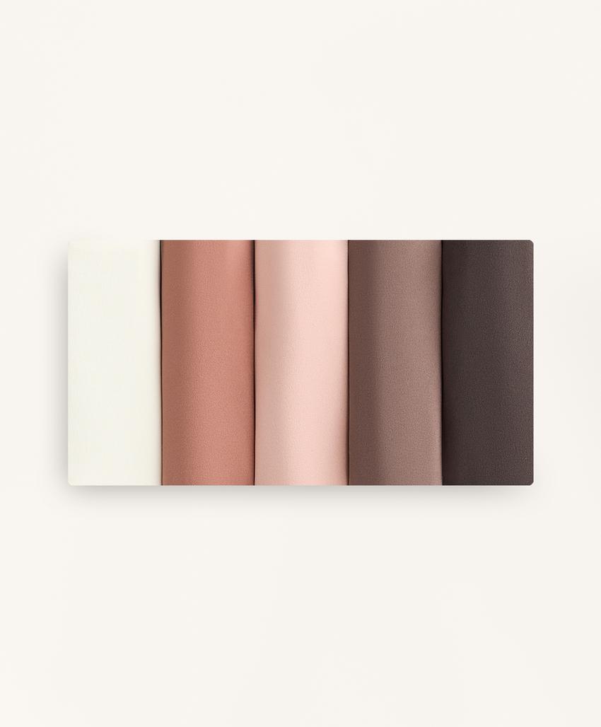 5 polyamide blend U-cut classic bikini briefs