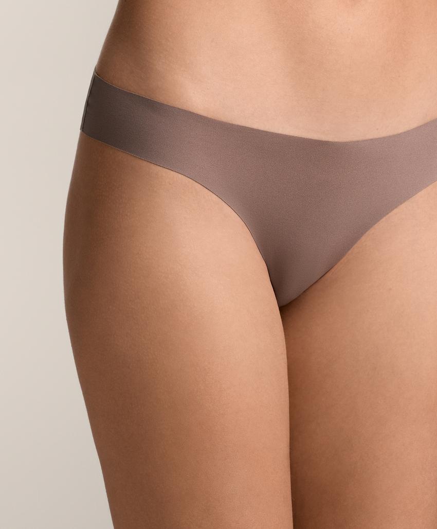 5 polyamide blend U-cut classic bikini briefs