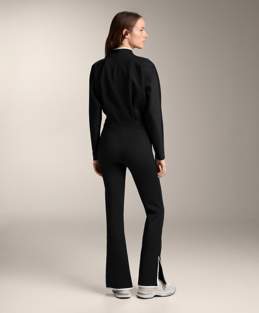 Куртка-корсет с эффектом неопрена