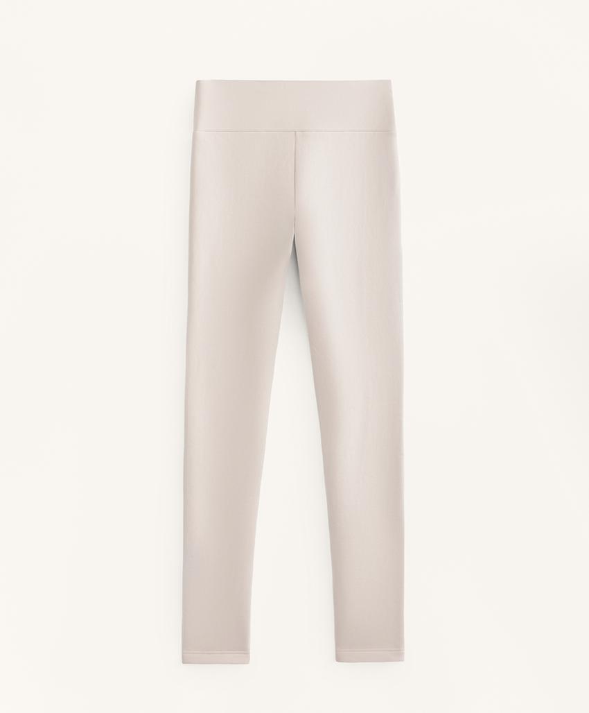 Super-extra-warm seamless 70cm high-rise ankle-length leggings