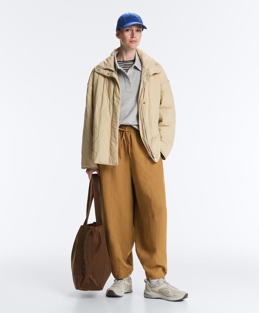 Поло из меланжевого пике