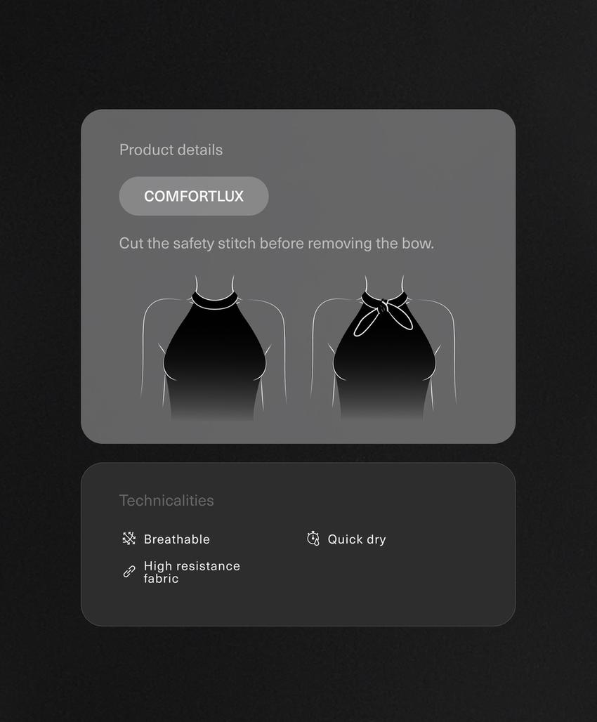 Длинный комбинезон Comfortlux с бантом