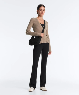 Вязаная куртка RIB с боковой завязкой- Заказать в России