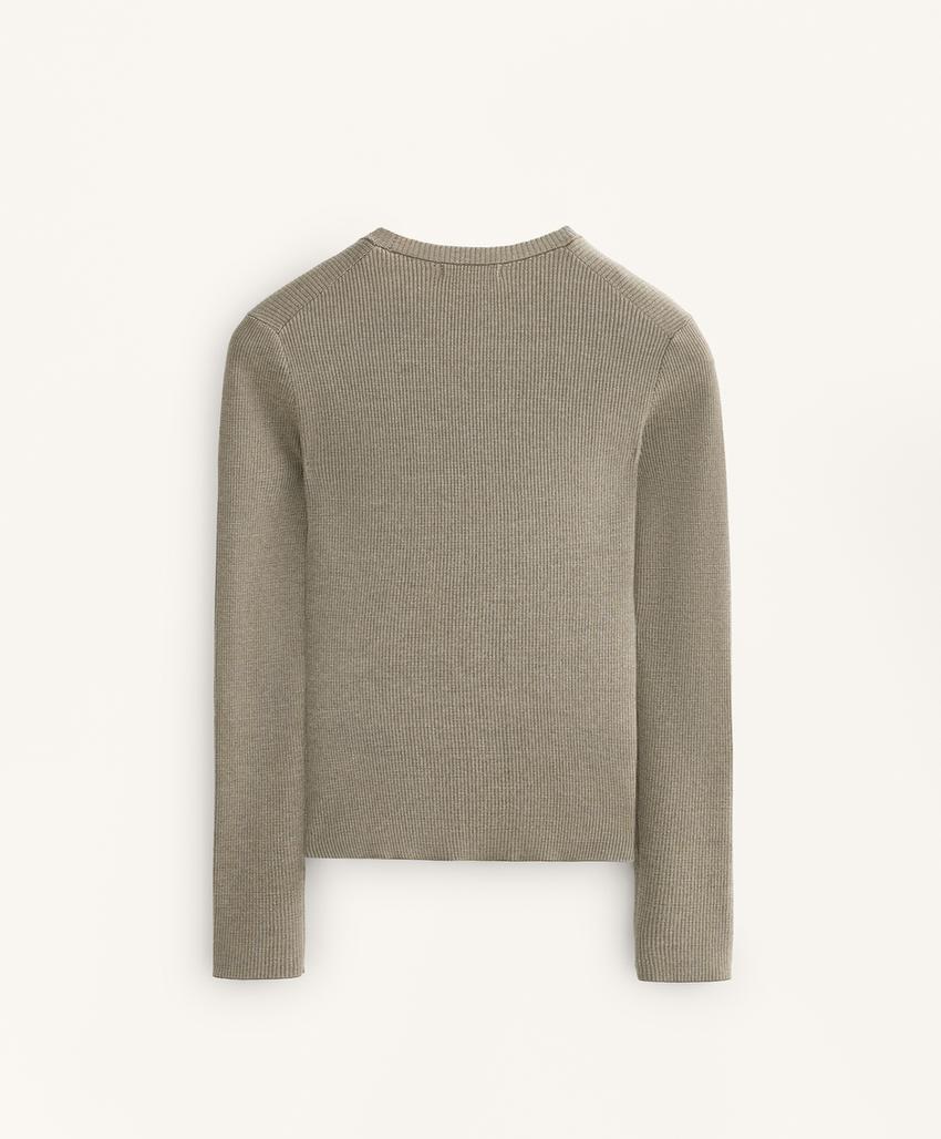 Футболка Base layer из трикотажа с рельефным узором