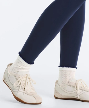 3 пары коротких носков из смесового хлопка с деталями 