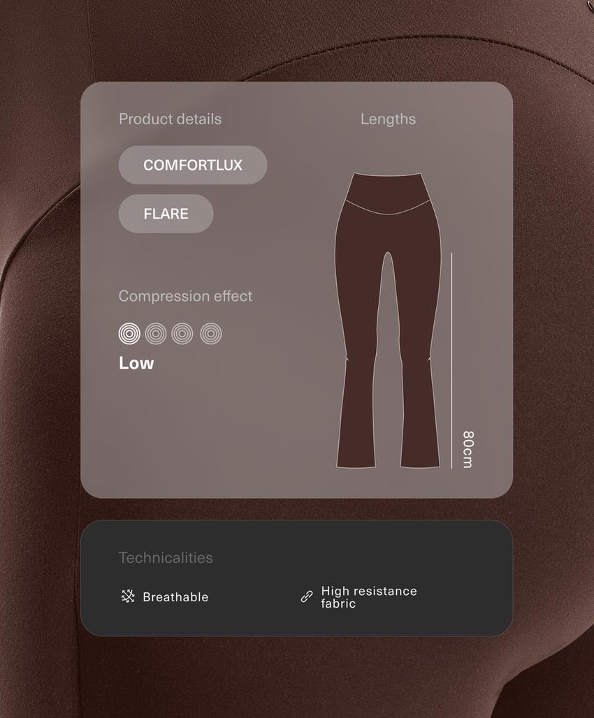 Брюки-клеш для беременных comfortlux 80cm