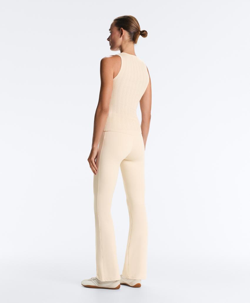 Вязаный топ Rib