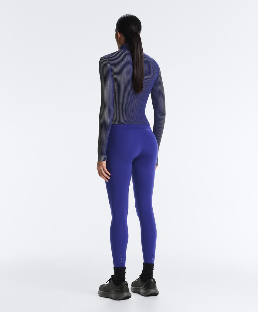 Облегающий трикотажный жакет с ребристой тканью