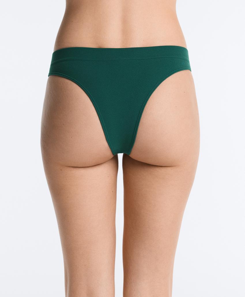 3 трусов бразильяно из смесового полиамида пике